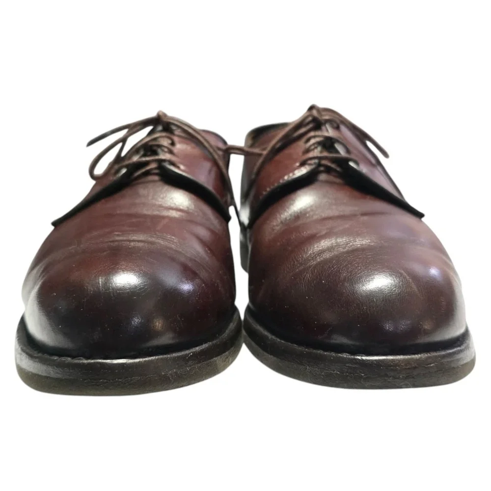 Allen Edmonds Road Warriors Brown Leather Derby Dress Shoes 11 D Made in USA